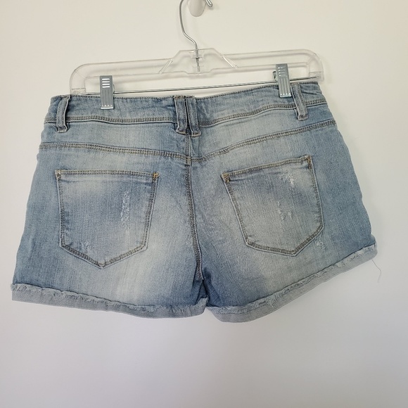 3for$25 jean shorts light blue forever 21 - Picture 6 of 6